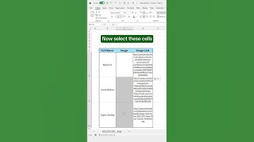 How to import images from the web in Excel! #excel #spreadsheet #exceltricks