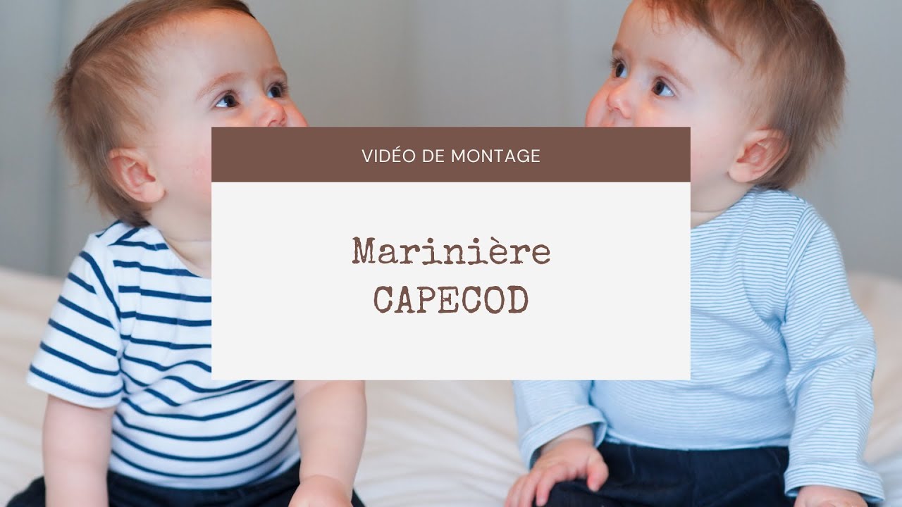 [ TUTORIEL ] Coudre une marinière pour bébé - patron Capecod