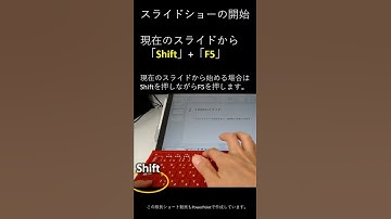 PowerPointの便利なショートカット「F5」でスライドショーの開始 #Shorts