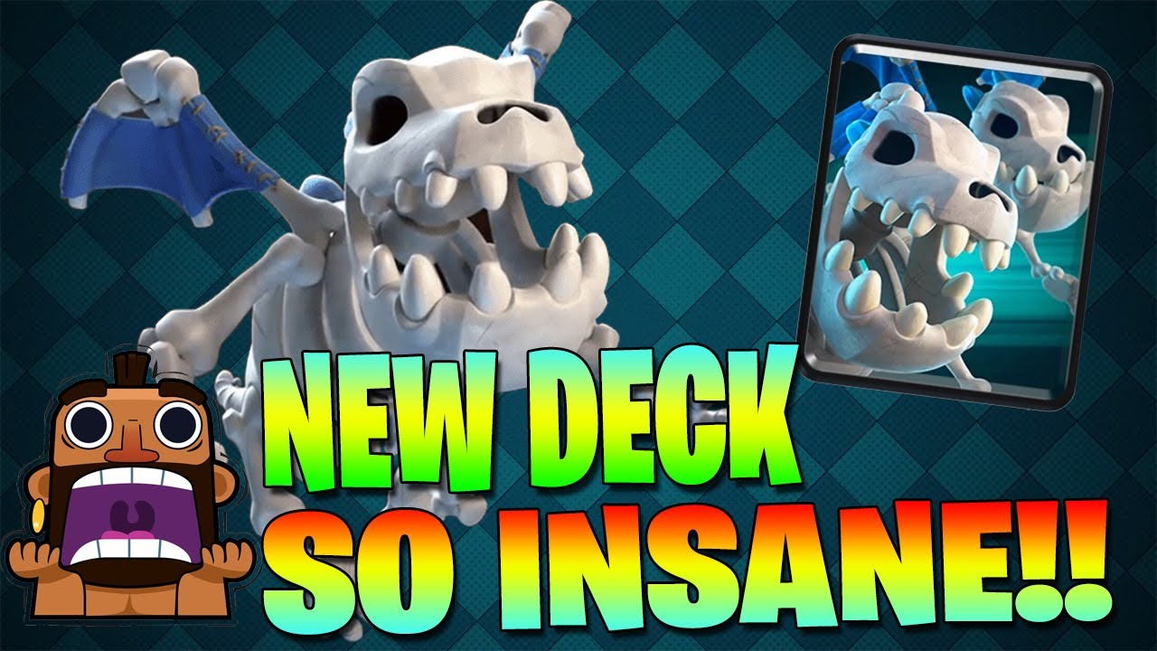 SKELETON DRAGONS ARE SUPER INSANE STRONGEST NEW DECK Clash Royale skeleton-dragons-are-super-insane-strongest-new-deck-clash-royale
