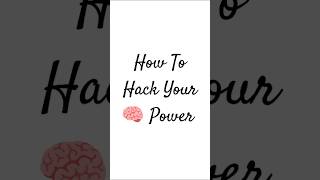 Unlock Your Mind: 10 Hacks to Boost Brain Power #brainhacks #mentalhealthmatters #mentalfitness #yt