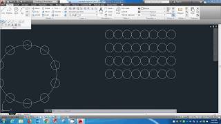 AutoCAD tutorial- Modify Bar|Chamfer, Polar array, Path array and Rectangular array commands