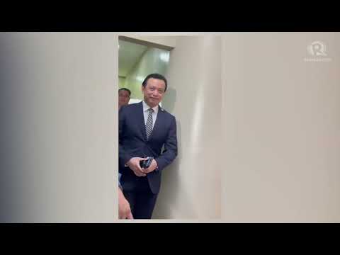 Trillanes shows up at Senate