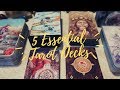 5 Essential Tarot Decks