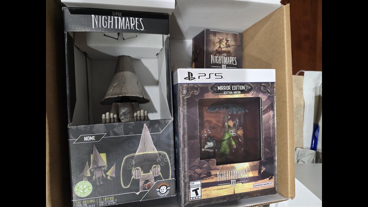 Little Nightmares 3 Playstation 5 Koleksiyon Sürümü Türkçe Kutu Açilimi