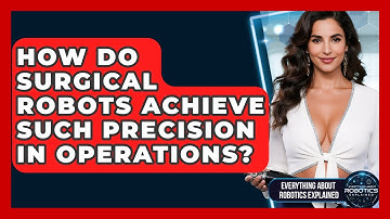 How Do Surgical Robots Achieve Such Precision In Operations? - Everything About Robotics Explained
