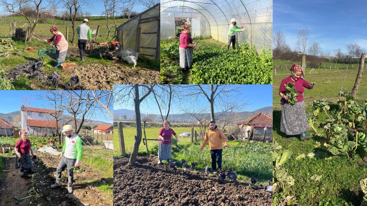 BOSTANA İNDÜK🤷‍♂️BASLADUK GAZMAYA 