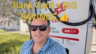 Mobi.E RIPOFF? Cepsa Charges Less with a Bank Card 😎👍