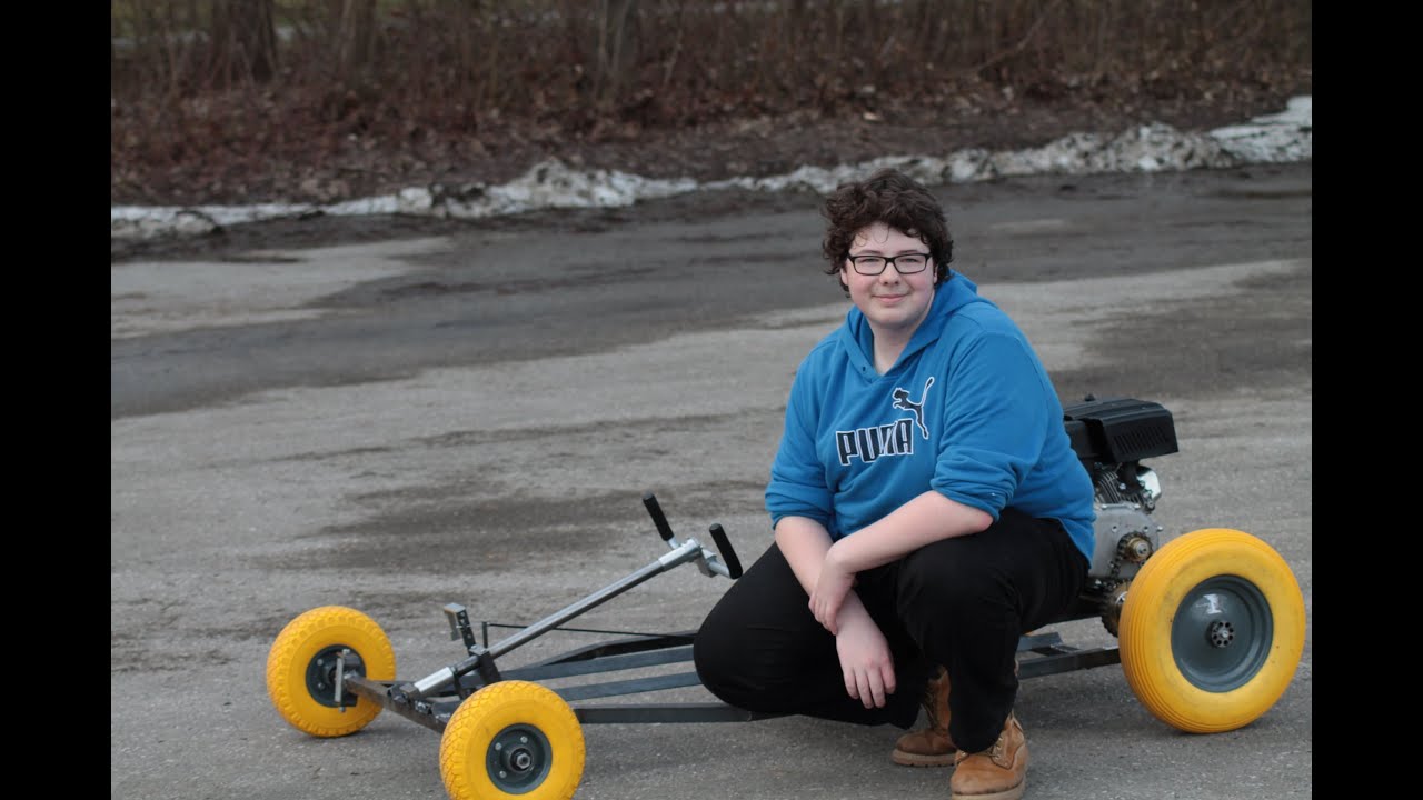 Homemade Kart 200ccm YouTube