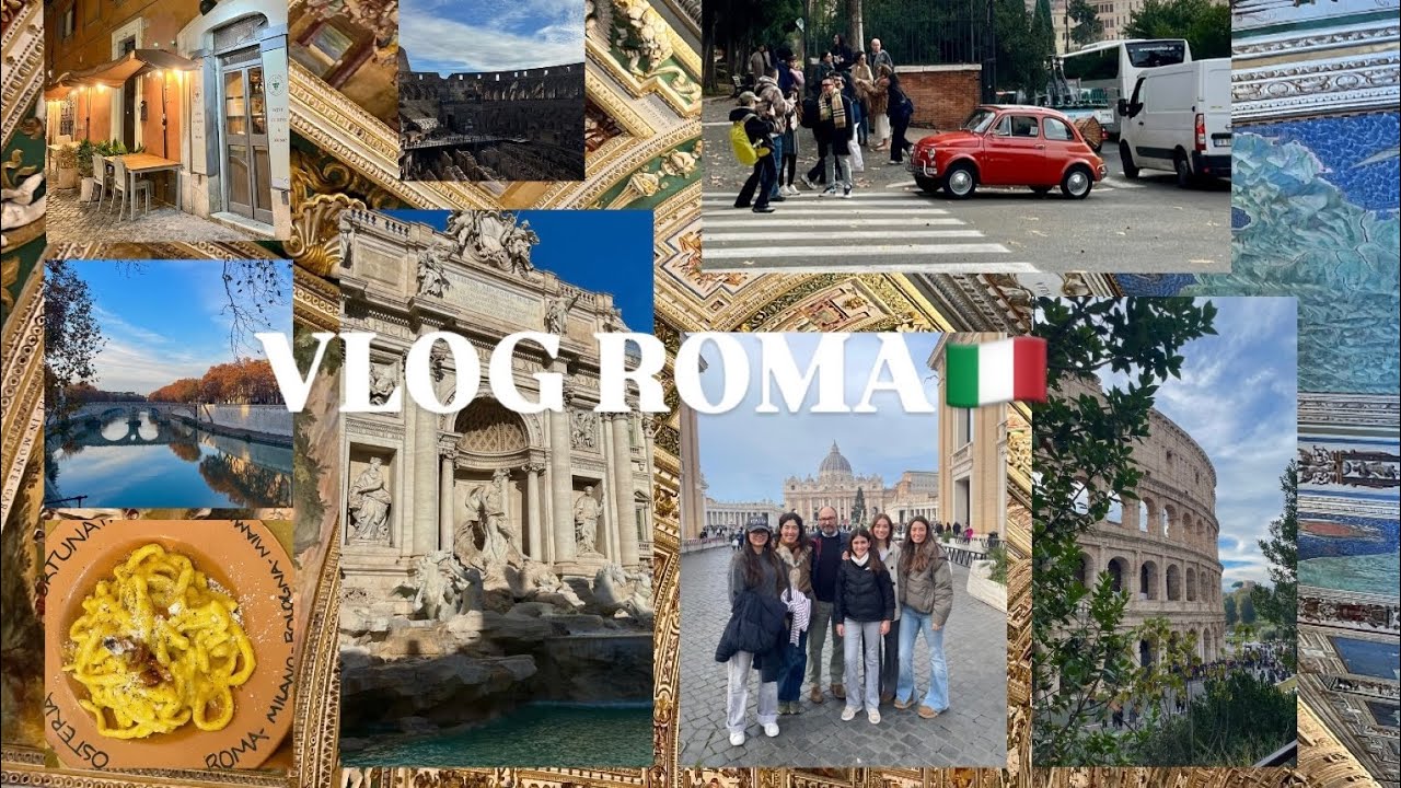 VLOG ROMA (con la familia sp) 🇮🇹