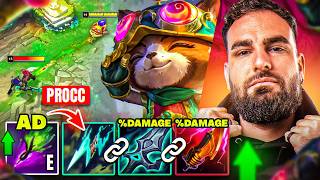 TEEMO % DAMAGE NEW TECHNOLOGIE !! (C'est ridicule mdr)
