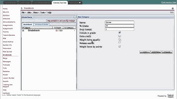Niihka: Adding Items to the Gradebook