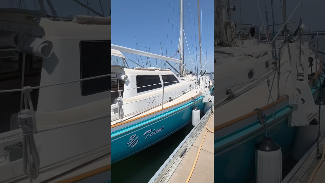 ⁣Ted Hood Designed Bluewater Cruiser For Sale | Little Harbor 5`