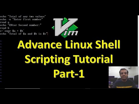 Advance Linux Shell Script Part-1 || Std 11 computer Chpter-8