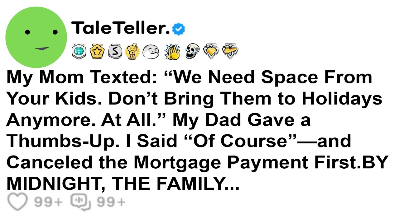 My Mom Texted: “We Need Space From Your Kids. Don’t Bring Them to Holidays Anymore. At All.” My Dad
