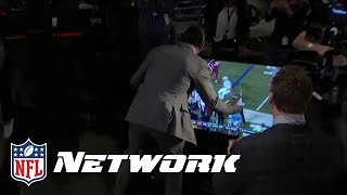 David Carr Gets HYPED During Derek Carr's Game-Winning Play! | NFL Network