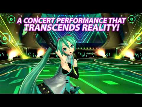 Hatsune Miku: VR Future Live Launch Trailer