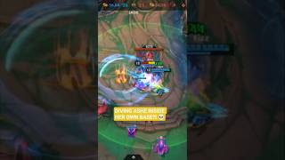WHEN YOU ARE SO FED THE ENEMY BASE CAN'T EVEN SAVE THEM... 🏹⚡ #shorts #wildriftshorts