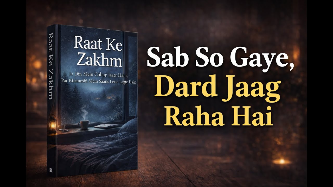 Sab So Gaye, Dard Jaag Raha Hai | Raat Ke Zakhm | Night Healing Audiobook