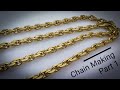 Cool Men&#39;s chain. Moscow bit. Production of 18k gold