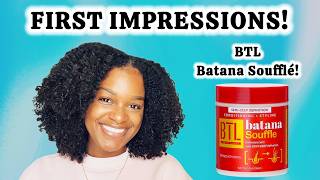 First Impressions! Shiny Braid Out with BTL Batana Soufflé | High Porosity + Fine Strands