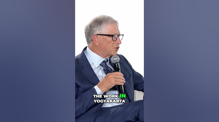 Bill Gate on his INNOVATIVE Wolbachia Solution