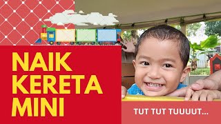 Naik Kereta Mini Keliling TMII