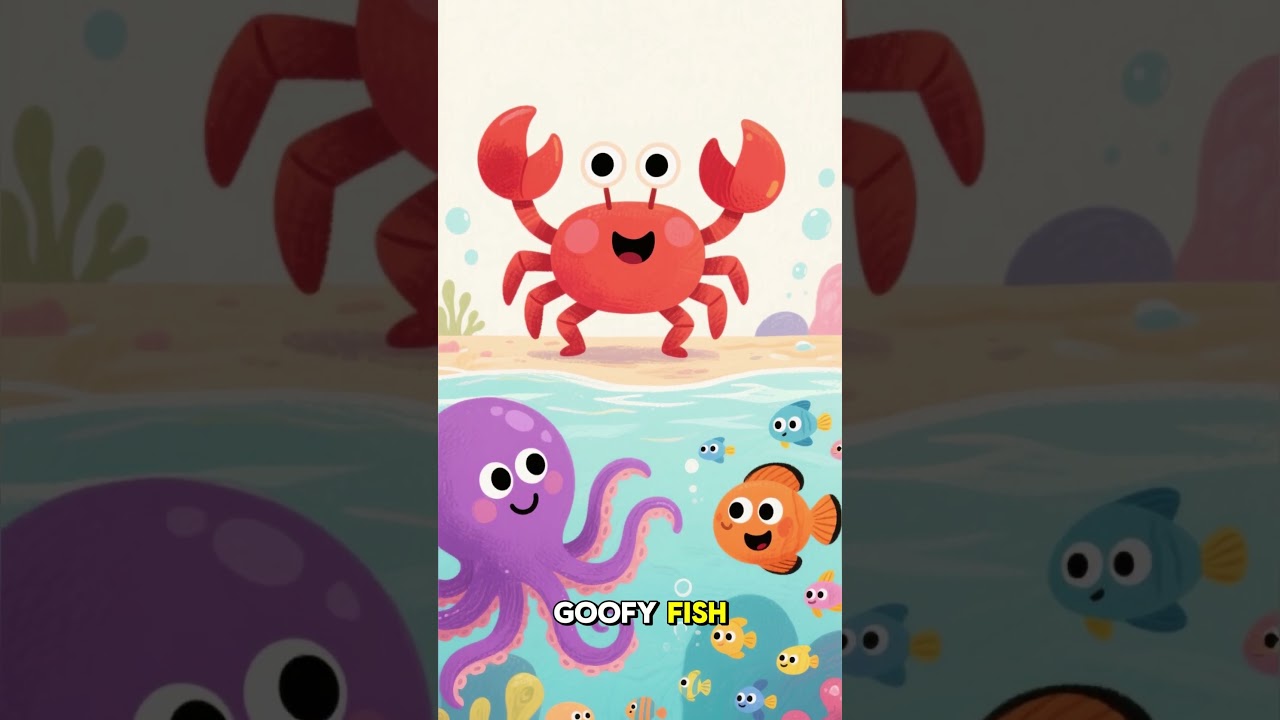 😂 “Banana’s Silly Sea Adventure! 🍌🌊 | 1-Minute Funny Short for Kids”