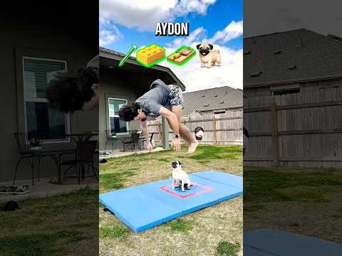 Backflip in Emoji Mystery Box Challenge!