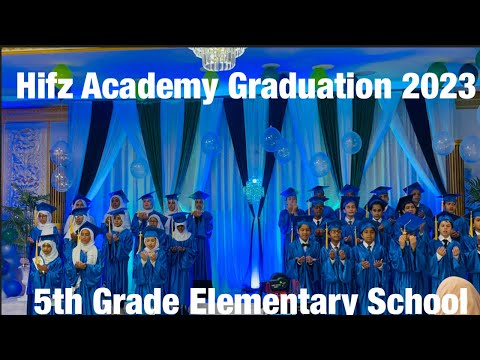 5th Grade Hifz Academy Graduation Tampa Florida | 5th Grade Graduation Speech By Subhan