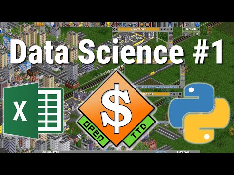 Data Science #1 with Excel, Python, Transport Tycoon