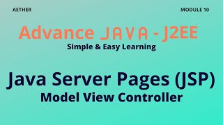 JSP MVC | Advance Java | Session 10 | Aether