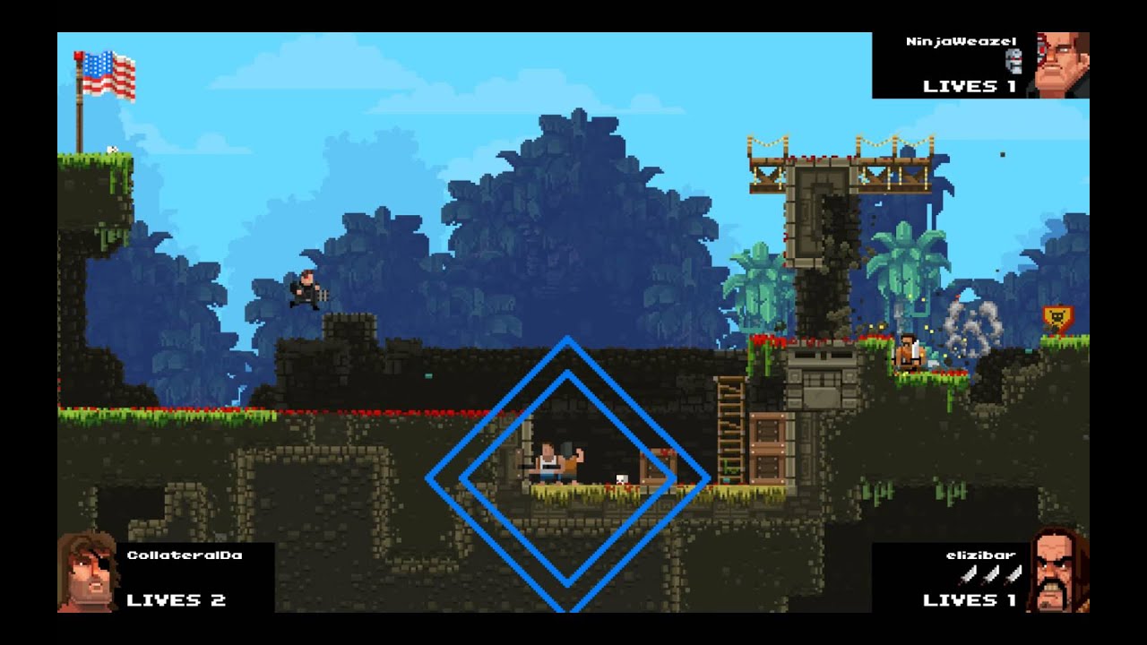 Broforce Multiplayer Mayhem - Part 17