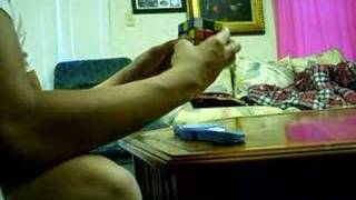 My first Rubik's Cube solve with a stackmat- 36.78