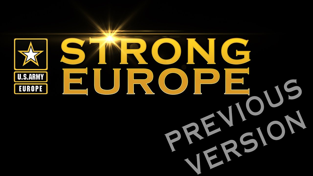 U.S. Army Europe Command Video - Previous Version