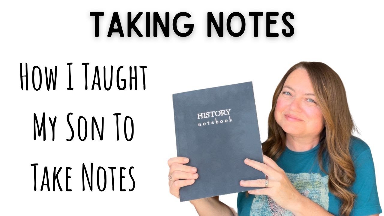 Teaching Note Taking | Campfire Curriculums | Gather Round Homeschool | School Nest Notebooks