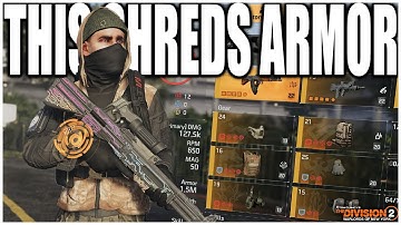 The SHREDDER BUILD has INSANE Damage in the Division 2! Melts Armor in Seconds...