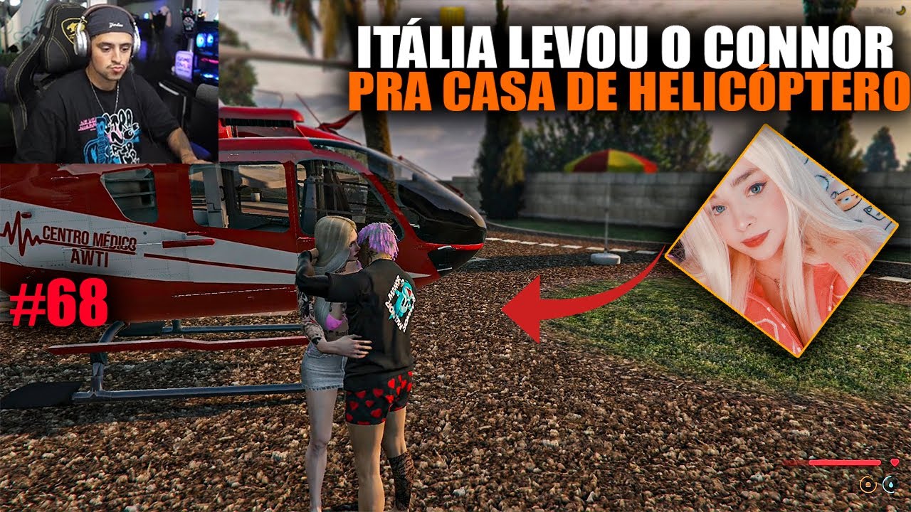 SIMPLESMENTE A ITÁLIA LEVOU O CONNOR PRA CASA DE HELICÓPTERO! EP 68