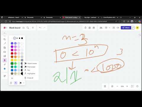 LEETCODE 357 Count Numbers with Unique Digits