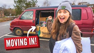 Full Time Van Life Begins | Move In Day