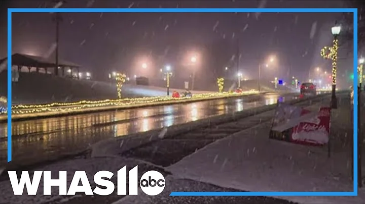 Early December snow hits Kentuckiana; counties prepare