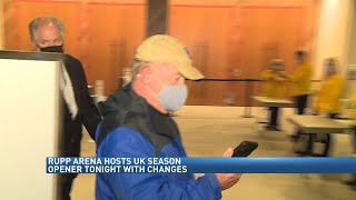 Cats fans welcomed back to nearly empty Rupp Arena