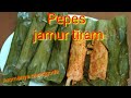 Cara membuat pepes jamur tiram di rendam dulu || resep pepes jamur tiram