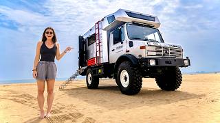 Overlanding Oman in $185,000 Unimog (Full Tour)