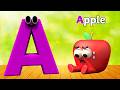ABC Phonics Song - Toddler Learning Video Songs , A for Apple , Nursery Rhymes , Alphabet song