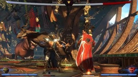 Injustice 2: Raiden 513 damage 2-bar full-screen setup trait combo