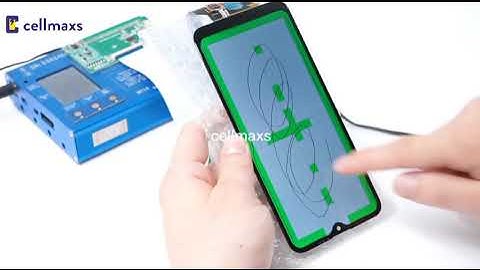 The Android Phone LCD Display Touch Screen Testing
