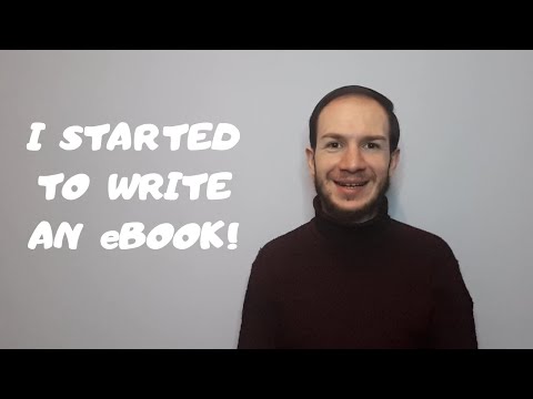 I started to write an eBook! / 1 თვიანი პაუზის მიზეზი და მომავლის გეგმა: წიგნის წერა დავიწყე!