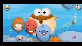 🐡 Blowfish Shape Matching Puzzle - Ocean Puzzles Games for Kids Walkthrough screenshot 1