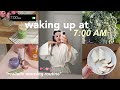 7 AM morning routine: a realistic morning in my life🌸
